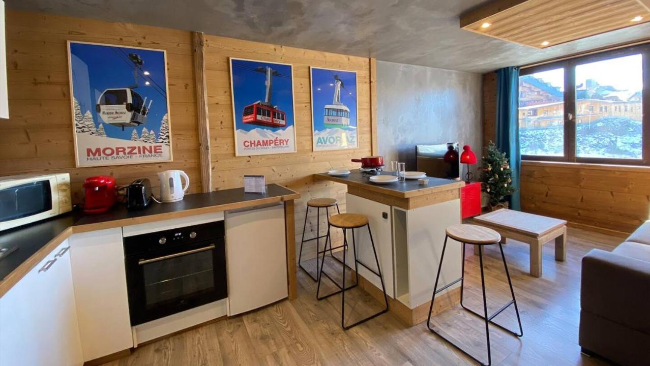 Residence Les Portes Du Soleil - Proprietes Mont Amour Авориаз Екстериор снимка