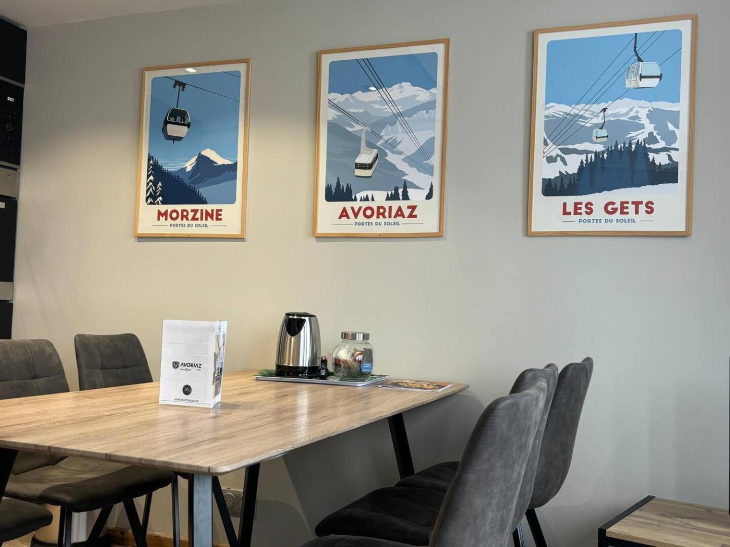 Residence Les Portes Du Soleil - Proprietes Mont Amour Авориаз Екстериор снимка
